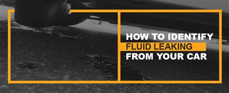 Fluid Leaks 101: How to Identify Fluid Leaking From。